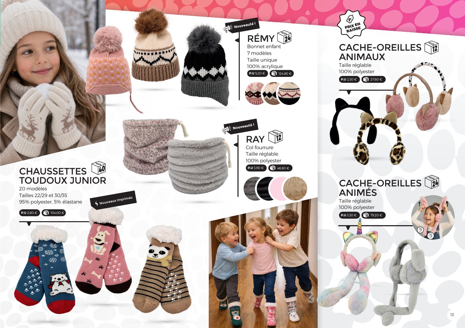 Page Vente ferme : sélection enfant, deuxième page