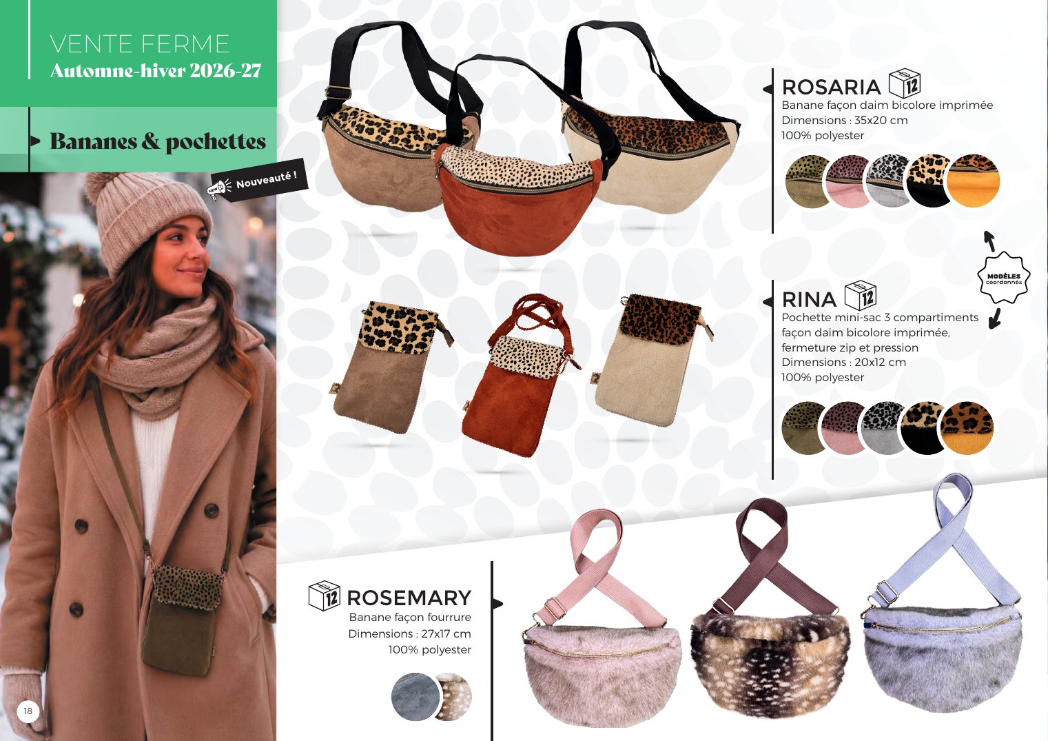 Bananes et pochettes, première page